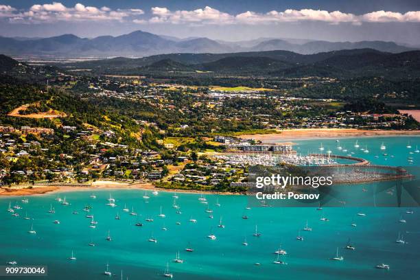 airlie beach - ilhas whitsunday imagens e fotografias de stock