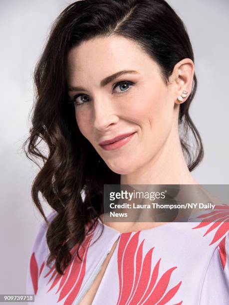 Actress Bridget Regan is photographed for NY Daily News on April 24, 2017 in New York City. CREDIT MUST READ: Laura Thompson/NY Daily News/Contour by...
