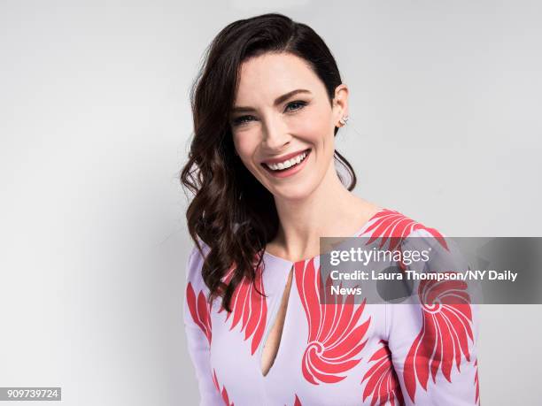 Actress Bridget Regan is photographed for NY Daily News on April 24, 2017 in New York City. CREDIT MUST READ: Laura Thompson/NY Daily News/Contour by...