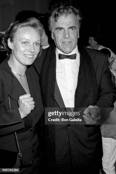 Nastassja Schell and Maximilian Schell attend Pre-Oscar Party on March 25, 1990 at L'Orangerie in Hollywood, California.