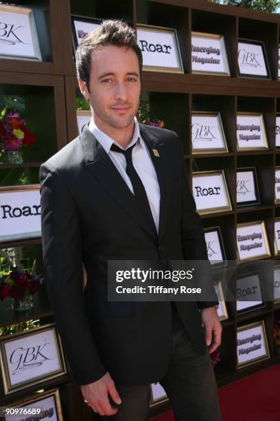 Actor Alex O'Loughlin attends Day 2 of GBK's 2009 Emmy Gift Lounge on September 19, 2009 in Beverly Hills, California.