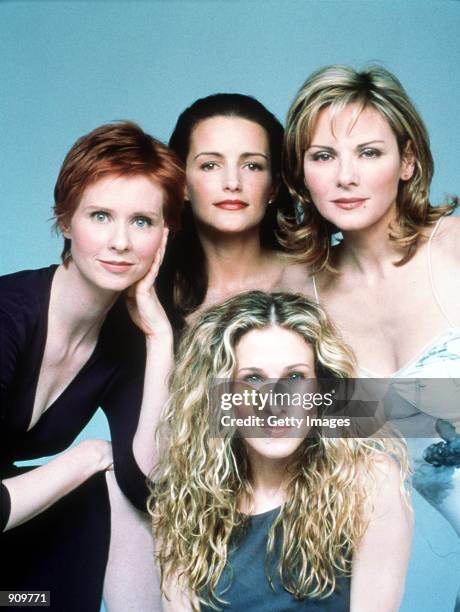 The cast of "Sex And The City," Season 2 Clockwise from top left: Cynthia Nixon, Kristin Davis, Kim Cattrall and Sarah Jessica Parker. 1999 Paramount...