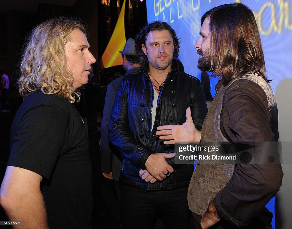 Ed Roland Parents Honorees Ed Roland and Dean Roland of Collective Soul with Mac Powell ...