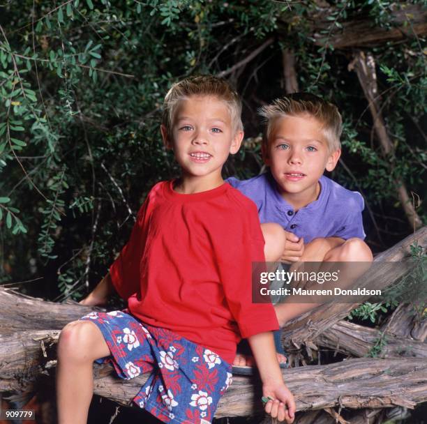 Cole and Dylan Sprouse. The twins starred in "Big Daddy," with Adam Sandler. Photo by Maureen Donaldson/Online USA, Inc.