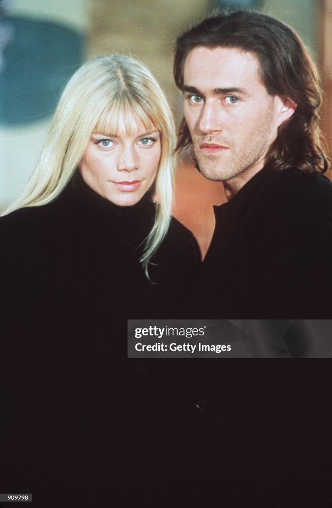 Peta Wilson and Roy Dupuis star in "La Femme Nikita." News Photo