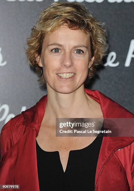 Personality Anne Richard attends the Premiere of "Le Petit Nicolas" film at Le Grand Rex on September 20, 2009 in Paris, France.