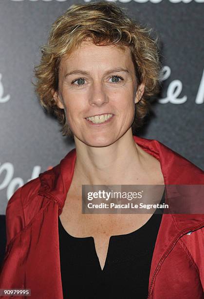 Personality Anne Richard attends the Premiere of "Le Petit Nicolas" film at Le Grand Rex on September 20, 2009 in Paris, France.