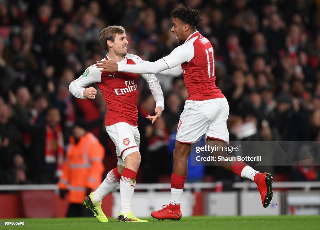 Arsenal v Chelsea - Carabao Cup Semi-Final: Second Leg