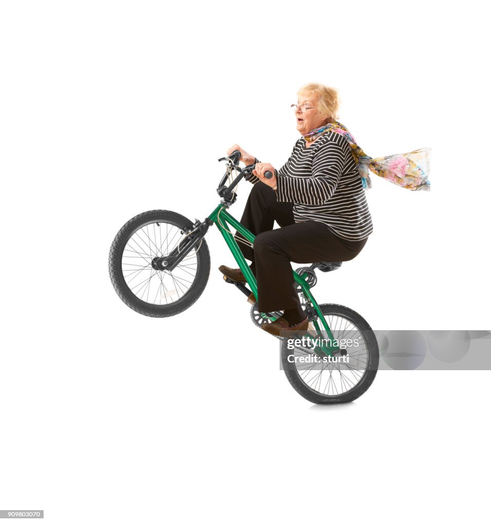 Wheelie gran