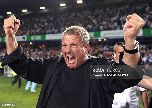 Picture of former Marseille coach, Roland Courbis, taken on May 29, 2009 at the Mosson stadium in Montpellier, southern France. Courbis, who has lost...