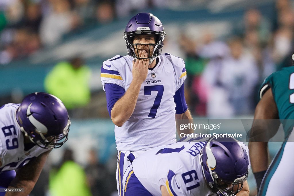 NFL: JAN 21 NFC Championship Game - Vikings at Eagles