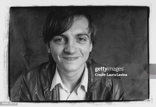 Mark E. Smith of the rock band The Fall poses for a portrait in 1985 in New York City, New York.