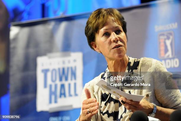 Suzy Whaley hosts SiriusXM's Teachers Town Hall at the PGA Merchandise Show on January 24, 2018 in Orlando, Florida.