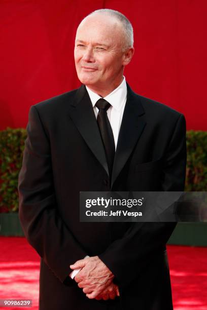 Actor Creed Bratton arrives at the 61st Primetime Emmy Awards held at the Nokia Theatre on September 20, 2009 in Los Angeles, California.