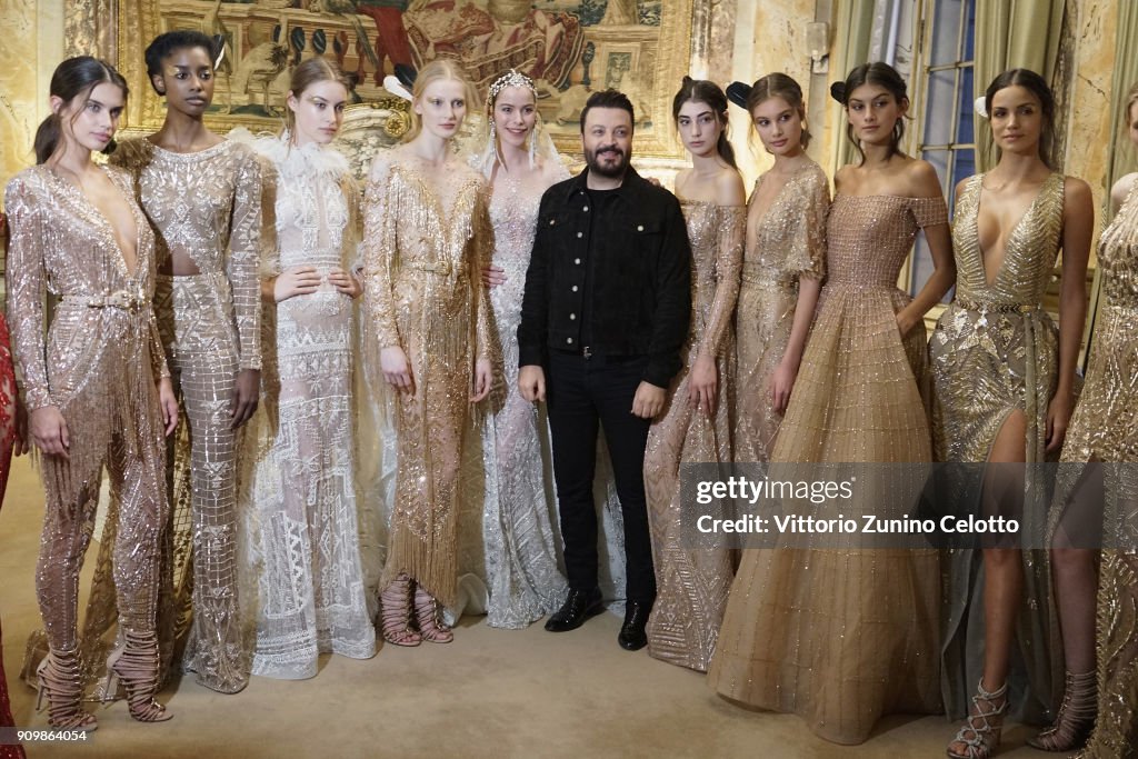 Zuhair Murad : Backstage - Paris Fashion Week - Haute Couture Spring Summer 2018
