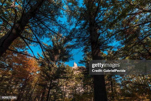 mohonk sky top - mohonk mountain house stockfoto's en -beelden