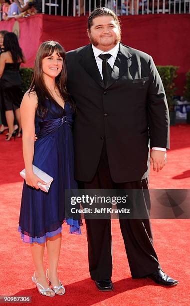 Actor Jorge Garcia arrives at the 61st Primetime Emmy Awards held at the Nokia Theatre on September 20, 2009 in Los Angeles, California.