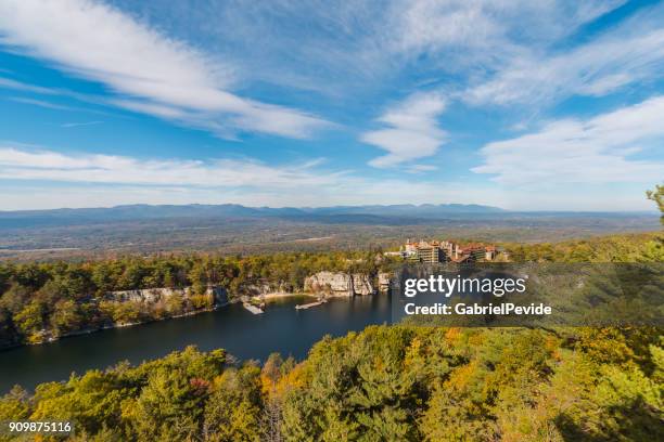 mohonk mountain house - new paltz stock pictures, royalty-free photos & images