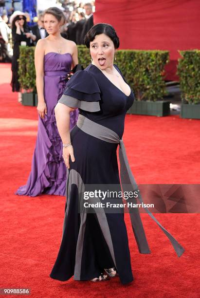 Actress Alex Borstein arrives at the 61st Primetime Emmy Awards held at the Nokia Theatre on September 20, 2009 in Los Angeles, California.