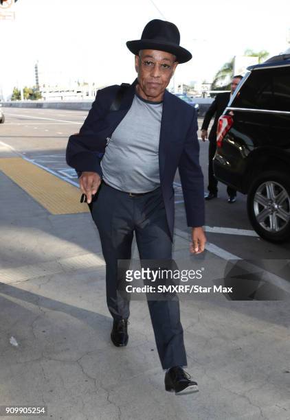 Giancarlo Esposito is seen on January 24, 2018 in Los Angeles, CA.