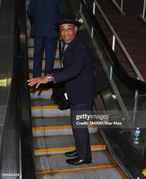 Giancarlo Esposito is seen on January 24, 2018 in Los Angeles, CA.