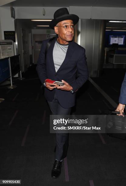 Giancarlo Esposito is seen on January 24, 2018 in Los Angeles, CA.