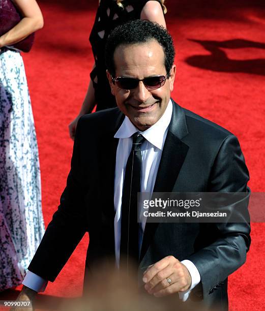 Actor Tony Shalhoub arrives at the 61st Primetime Emmy Awards held at the Nokia Theatre on September 20, 2009 in Los Angeles, California.