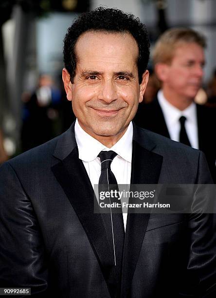 Actor Tony Shalhoub arrives at the 61st Primetime Emmy Awards held at the Nokia Theatre on September 20, 2009 in Los Angeles, California.