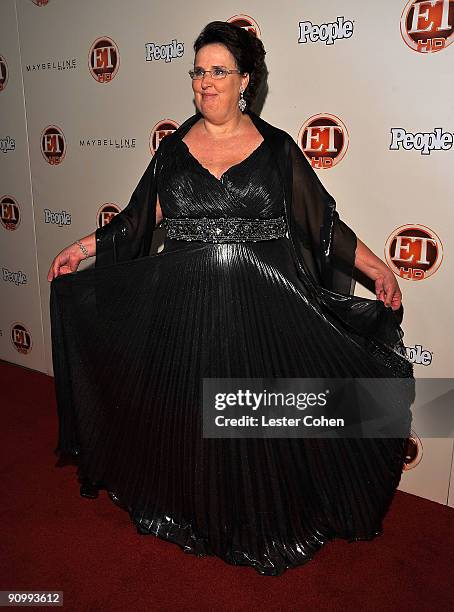 Phyllis Smith arrives at the 13th Annual Entertainment Tonight and People Magazine Emmys After Party at the Vibiana on September 20, 2009 in Los...