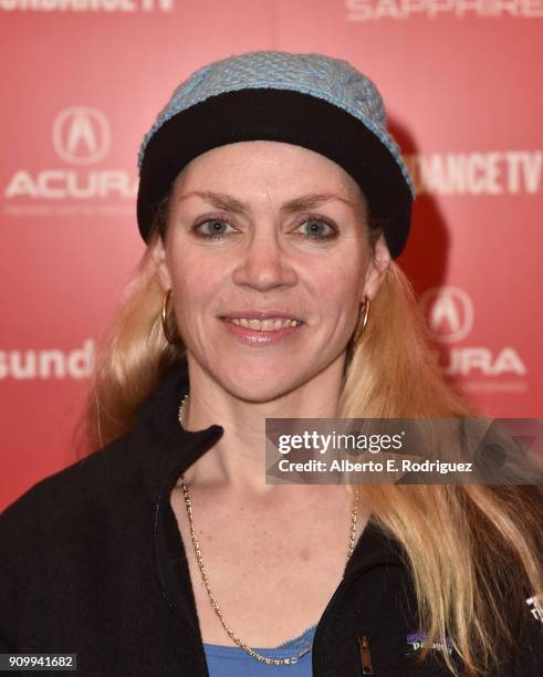 Executive Producer/Showrunner Pagan Harleman attend the premiere of "The Trade" during the Sundance FIlm Festival at The Egyptian Theatre on January...