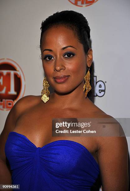 Actress Essence Atkins arrives at the 13th Annual Entertainment Tonight and People Magazine Emmys After Party at the Vibiana on September 20, 2009 in...