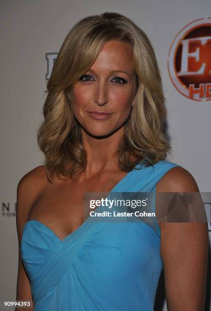 Personality Lara Spencer arrives at the 13th Annual Entertainment Tonight and People Magazine Emmys After Party at the Vibiana on September 20, 2009...