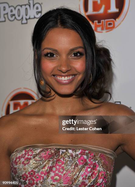 Actress Jessica Lucas arrives at the 13th Annual Entertainment Tonight and People Magazine Emmys After Party at the Vibiana on September 20, 2009 in...