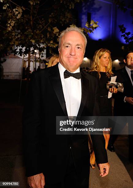 Producer Lorne Michaels backstage at the 61st Primetime Emmy Awards held at the Nokia Theatre on September 20, 2009 in Los Angeles, California.