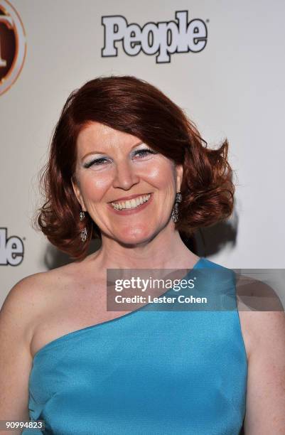 Actress Kate Flannery arrives at the 13th Annual Entertainment Tonight and People Magazine Emmys After Party at the Vibiana on September 20, 2009 in...