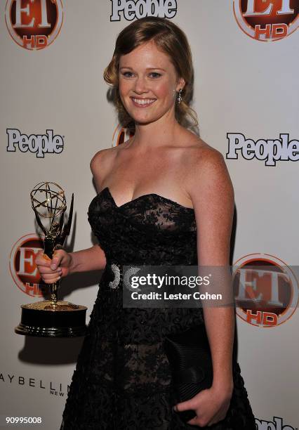 Writer Kater Gordon arrives at the 13th Annual Entertainment Tonight and People Magazine Emmys After Party at the Vibiana on September 20, 2009 in...