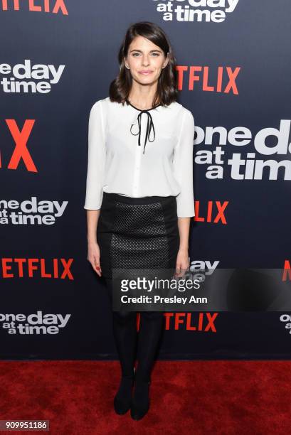 Lindsey Kraft attends Netflix's "One Day at a Time" Season 2 Event at ArcLight Hollywood on January 24, 2018 in Hollywood, California.