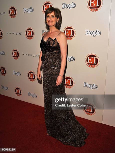 President of Disney-ABC Television Group Anne Sweeney arrive at the 13th Annual Entertainment Tonight and People Magazine Emmys After Party at the...