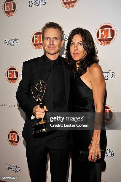 Host Phil Keoghan and guest arrive at the 13th Annual Entertainment Tonight and People Magazine Emmys After Party at the Vibiana on September 20,...