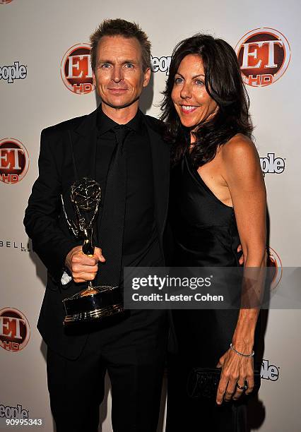 Host Phil Keoghan and guest arrive at the 13th Annual Entertainment Tonight and People Magazine Emmys After Party at the Vibiana on September 20,...