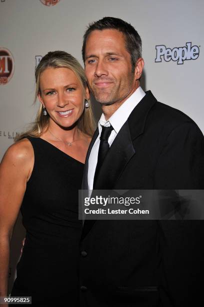 Actor Rob Estes and guest arrive at the 13th Annual Entertainment Tonight and People Magazine Emmys After Party at the Vibiana on September 20, 2009...