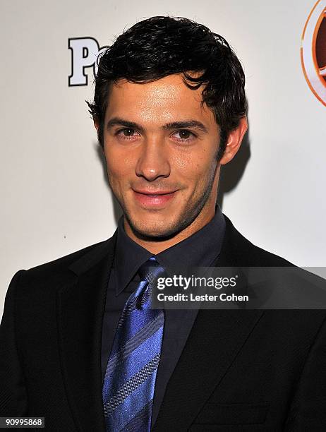 Actor Michael Rady arrives at the 13th Annual Entertainment Tonight and People Magazine Emmys After Party at the Vibiana on September 20, 2009 in Los...