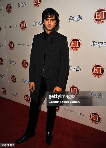 Actor Michael Steger arrives at the 13th Annual Entertainment Tonight and People Magazine Emmys After Party at the Vibiana on September 20, 2009 in...