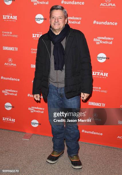 Ted Sarandos, Netflix Chief Content Officer, attends the "A Futile And Stupid Gesture" Premiere during the 2018 Sundance Film Festival at Eccles...