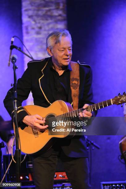 Tommy Emmanuel performs in the Southern Blood: Celebrating Gregg Allman event at City Winery on January 24, 2018 in New York City.