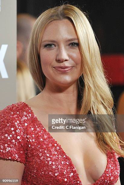 Actress Anna Torv attends the 20th Century Fox and FX 2009 Emmy Party at Cicada on September 20, 2009 in Los Angeles, California.