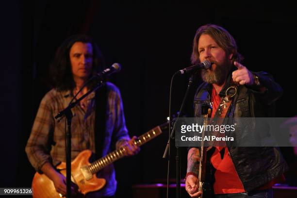 Devon Allman performs in the Southern Blood: Celebrating Gregg Allman event at City Winery on January 24, 2018 in New York City.