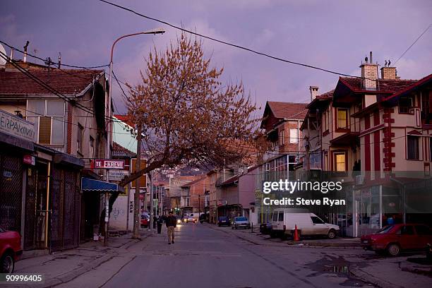 pristina street - pristina stock pictures, royalty-free photos & images