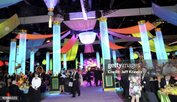 The general view at the Governors Ball for the 61st Primetime Emmy Awards held at the Los Angeles Convention Center on September 20, 2009 in Los...
