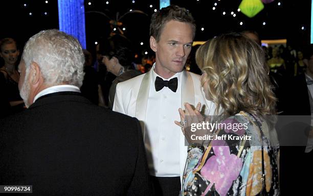 Host Neil Patrick Harris attends the Governors Ball for the 61st Primetime Emmy Awards held at the Los Angeles Convention Center on September 20,...